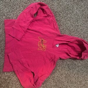 Girls Nike cropped hoodie